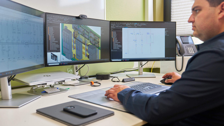 Ingeniería con EPLAN Ingeniería con EPLAN: Para modernizar la tecnología secundaria, naturenergie netze confía en el software de diseño eléctrico 3D de EPLAN